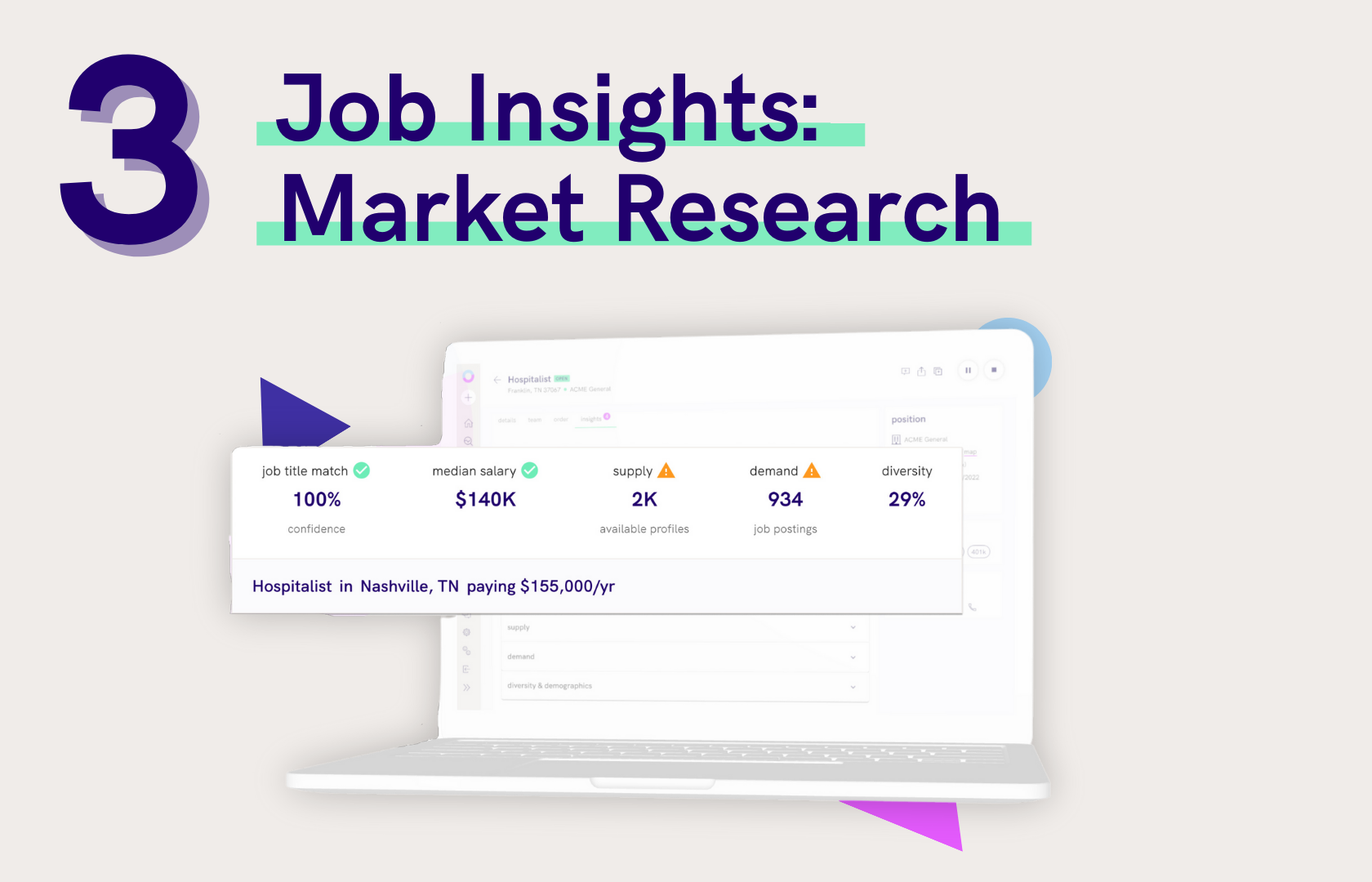 Job insights give clients access to labor market research
