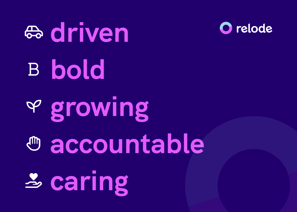 Relode company values